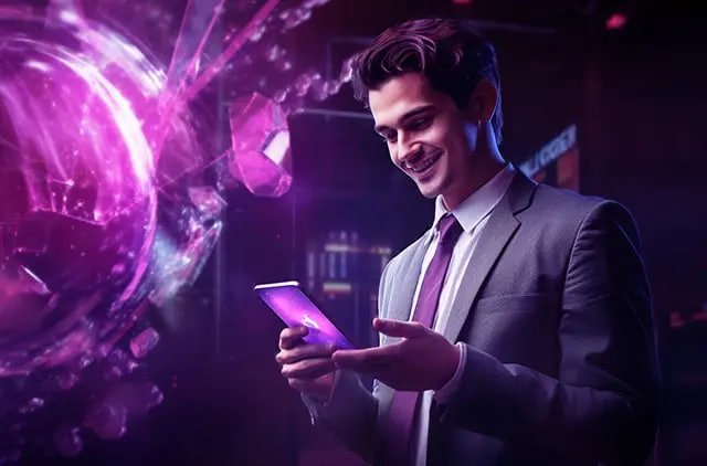 Filipino player browsing winph login slots on a mobile phone with smooth navigation